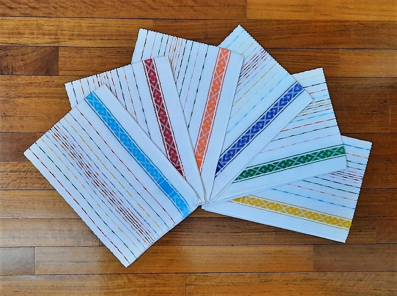 Nialnant Strofinacci Da Cucina In 100% Cotone - Set Da 6, 30x30 Cm, Assorbenti E Ad Asciugatura Rapida - Panni Per Piatti Ecologici (Blu)