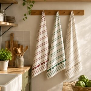Set x 2 strofinacci Cuori